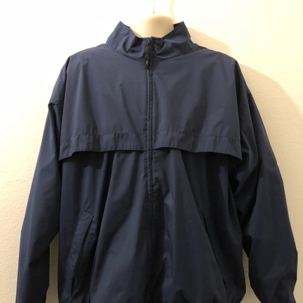 MENS XL NIKE GOLF STORM-FIT DARK BLUE ZIP JACKET